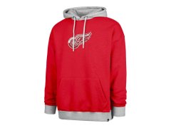 Detroit Red Wings pánská mikina s kapucí 47 Patch Drop Shoulder Hood red 7750005