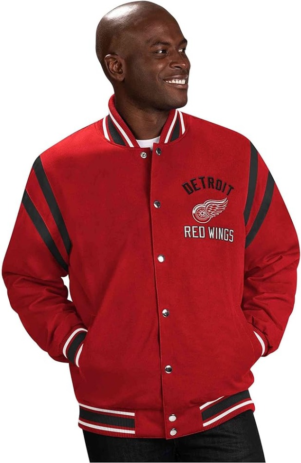 Detroit Red Wings pánská bunda Tailback Jacket - Detroit Red Wings mikiny, bundy, kalhoty