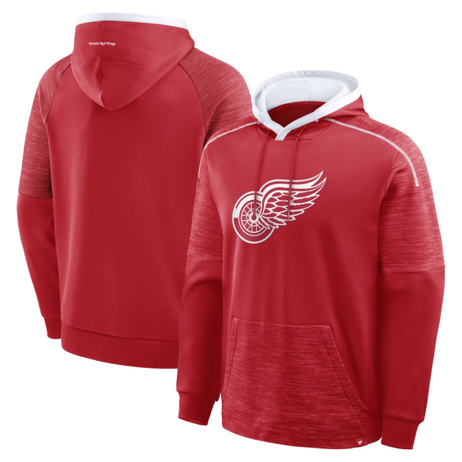 Detroit Red Wings pánská mikina s&nbsp;kapucí Goaltender - Detroit Red Wings mikiny, bundy, kalhoty