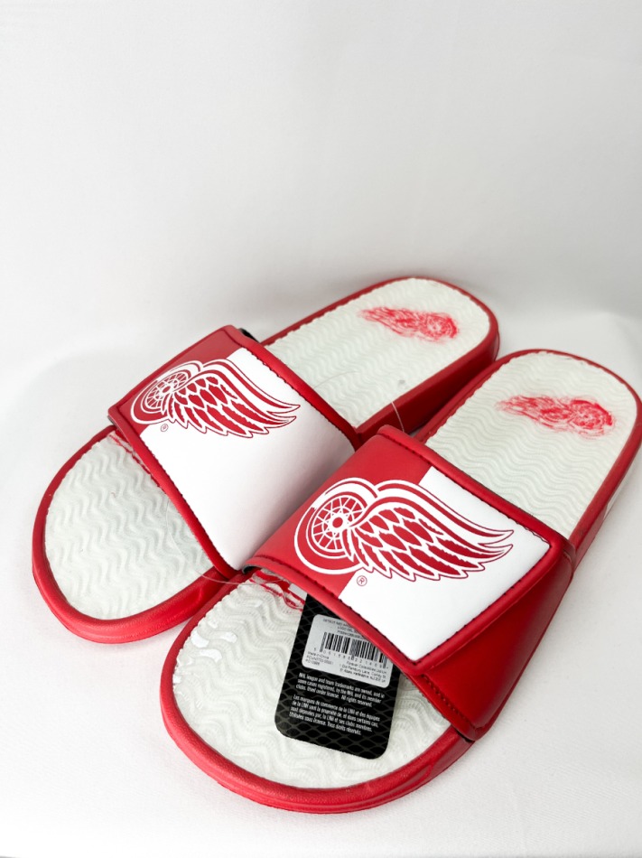 Detroit Red Wings pánské pantofle Colorblock Slipper - Detroit Red Wings ostatní modní doplňky