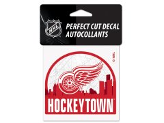 Detroit Red Wings samolepka Perfect Cut Decal SLOGAN