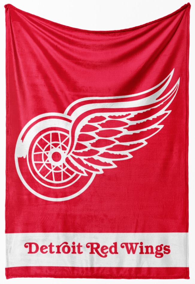 Detroit Red Wings fleecová deka Essential 150x200 cm - Detroit Red Wings povlečení, ručníky, deky