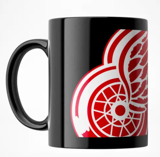 Detroit Red Wings hrníček Oversized Logo NHL (330 ml) - Detroit Red Wings sklenice, hrníčky, misky