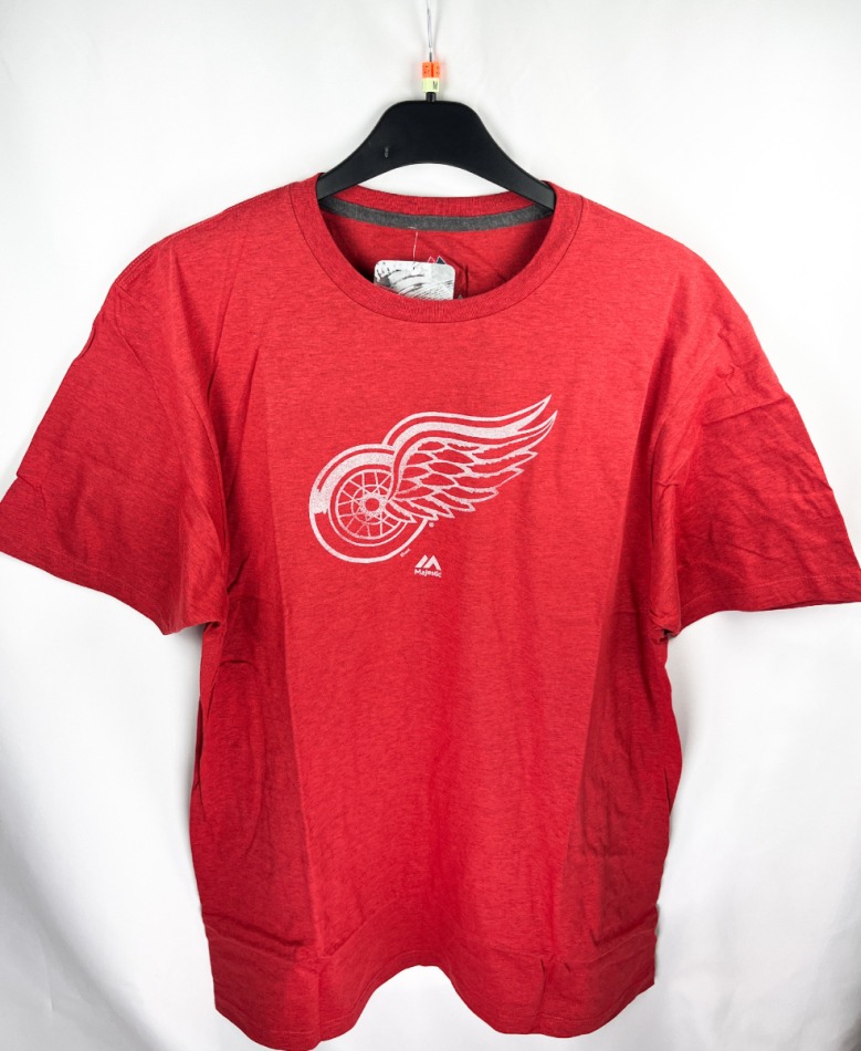 Detroit Red Wings pánské tričko Detroit Red Wings Raise the Level - Detroit Red Wings trička, polo trička, košile