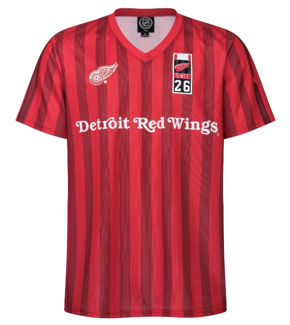 Detroit Red Wings pánské tričko Soccer Style Jersey - Detroit Red Wings trička, polo trička, košile