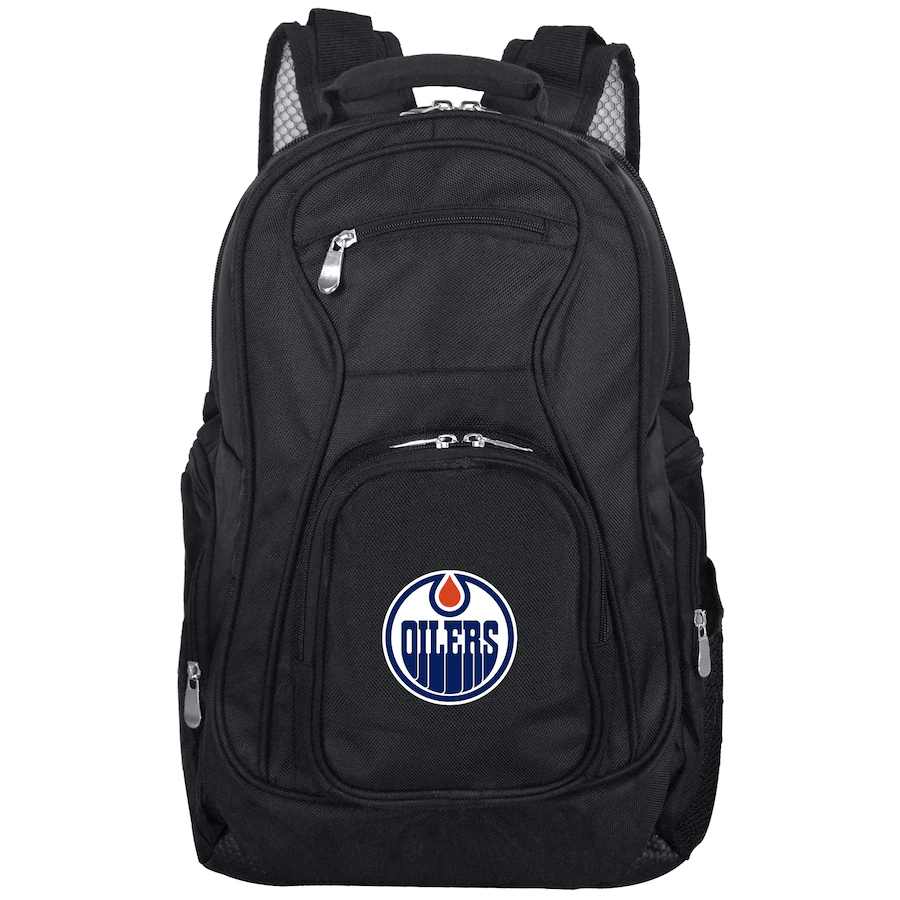 Edmonton Oilers batoh na záda Laptop Travel Backpack - Black - Edmonton Oilers batohy, tašky, vaky