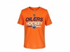 Edmonton Oilers dětské tričko Apro Wordmark Ss Ctn Tee