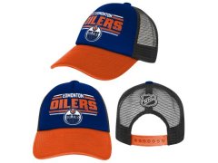 Edmonton Oilers dětská čepice flat kšiltovka Essentials Snapback Trucker