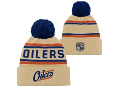 Edmonton Oilers dětská zimní čepice NHL 3Rd Jersey Jacquard Cuff Pom