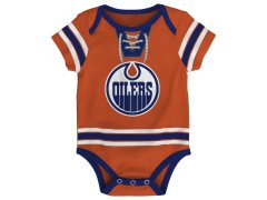 Dětské body Edmonton Oilers NHL Hockey Pro Creeper – Blank 7731263