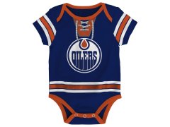Dětské body Connor McDavid #97 Edmonton Oilers NHL Hockey Pro Creeper – Name & Number