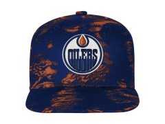 Dětská kšiltovka Edmonton Oilers NHL Dynamics Flat Brim Snapback
