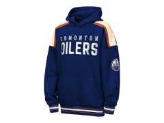 Edmonton Oilers dětská mikina s kapucí NHL Camaraderie Oversized Colorblock Fleece