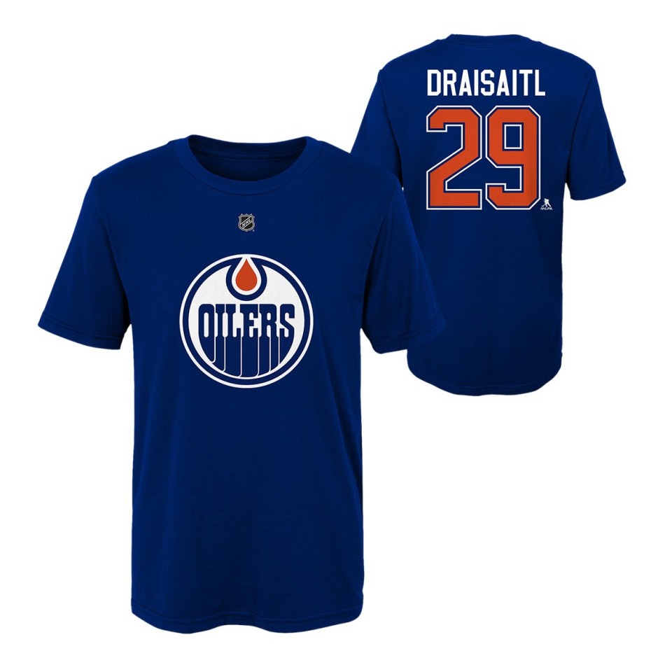 Edmonton Oilers dětské tričko Leon Draisaitl #29 Player - Edmonton Oilers dětské oblečení