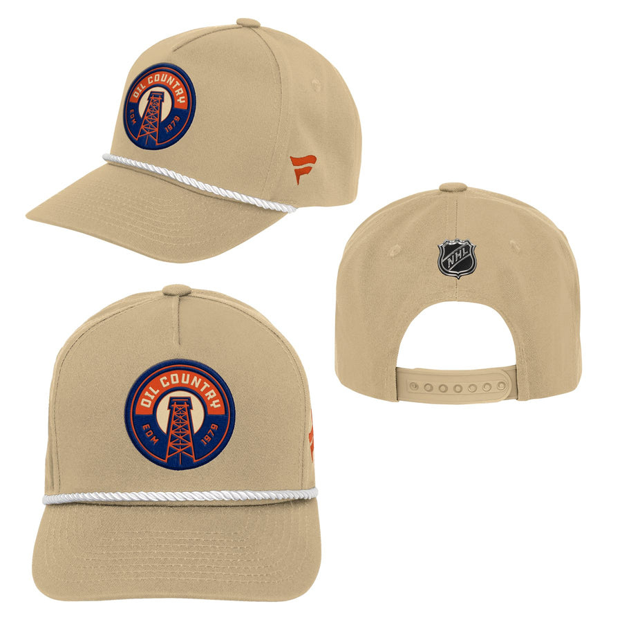 Edmonton Oilers dětská čepice baseballová kšiltovka Structured A-Frame - Edmonton Oilers dětské oblečení
