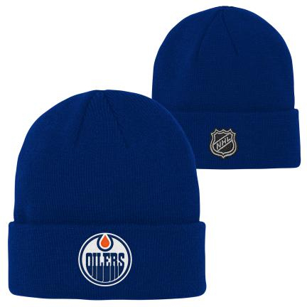 Edmonton Oilers dětská zimní čepice Cuffed Knit - Edmonton Oilers dětské oblečení