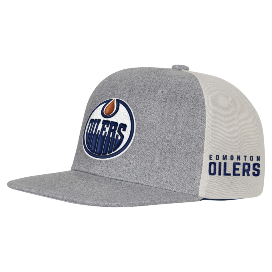 Edmonton Oilers dětská čepice baseballová kšiltovka Ace In The Hole Flatbrim Snapb