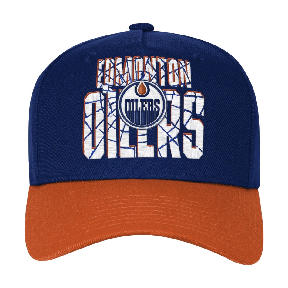 Dětská kšiltovka Edmonton Oilers NHL Icebound Pro Crown - Edmonton Oilers dětské oblečení