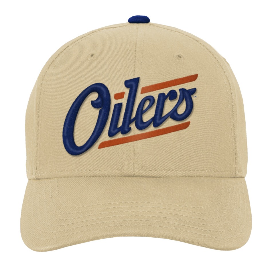 Dětská kšiltovka Edmonton Oilers NHL 3rd Jersey Precurved Snap