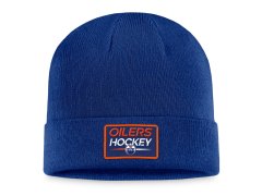 Edmonton Oilers zimní čepice Authentic Pro Prime Cuffed Beanie blue