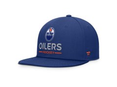 Edmonton Oilers čepice flat kšiltovka Authentic Pro A/Cap Flat Brim Square Visor Structured Adjustable
