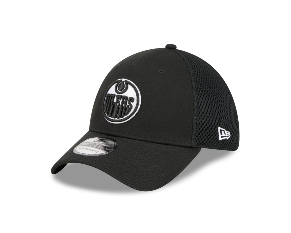 Edmonton Oilers čepice baseballová kšiltovka NEW ERA 3930 neo black