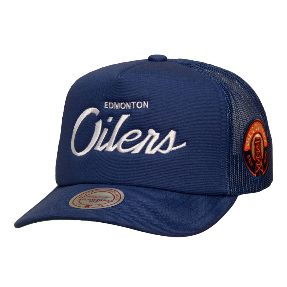 Edmonton Oilers čepice baseballová kšiltovka NHL Head Coach Trucker