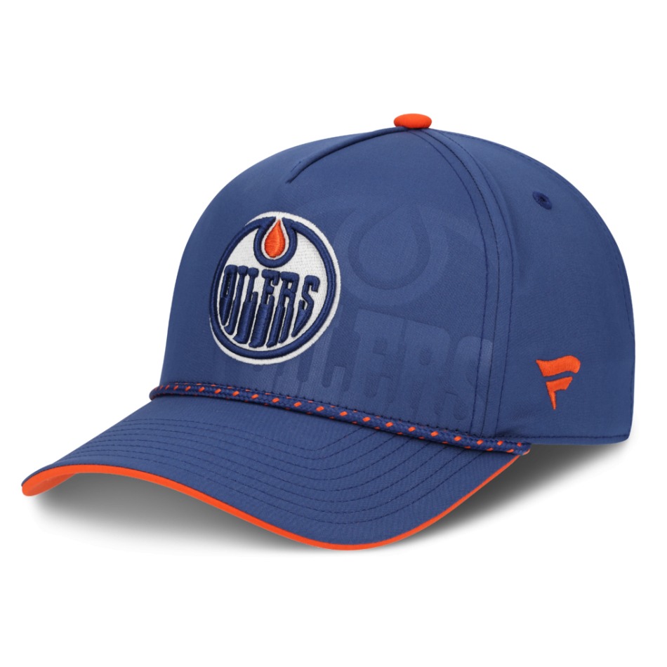 Edmonton Oilers čepice baseballová kšiltovka NHL On Stage Podium Draft A-Frame