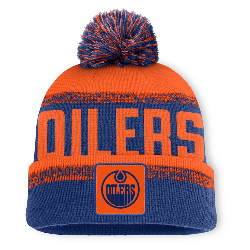 Edmonton Oilers zimní čepice Thrive Cuffed Pom