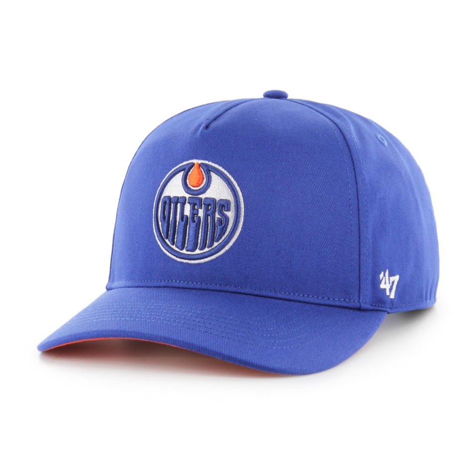 Edmonton Oilers čepice baseballová kšiltovka Hitch blue - Edmonton Oilers kšiltovky, čepice, rukavice