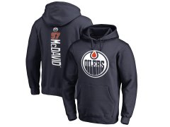 Edmonton Oilers pánská mikina s kapucí McDavid #97 name and number