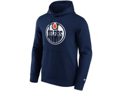 Edmonton Oilers pánská mikina s kapucí Primary Logo Graphic Hoodie navy