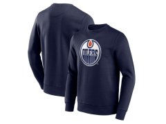Edmonton Oilers pánská mikina Primary Logo Graphic Crew Sweatshirt - VALUE
