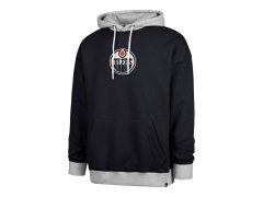 Edmonton Oilers pánská mikina s kapucí 47 Patch Drop Shoulder Hood black