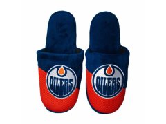 Edmonton Oilers pánské pantofle Logo Staycation Slipper