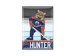 Edmonton Oilers magnetka Metal Mascot