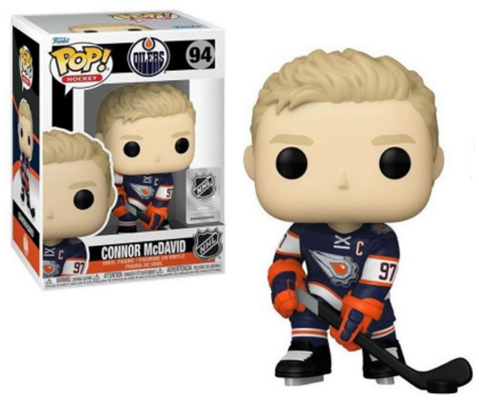 Edmonton Oilers figurka POP! Connor McDavid #97 Alternate Jersey