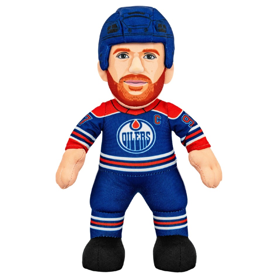 Edmonton Oilers plyšový hráč Connor McDavid #97 Captain