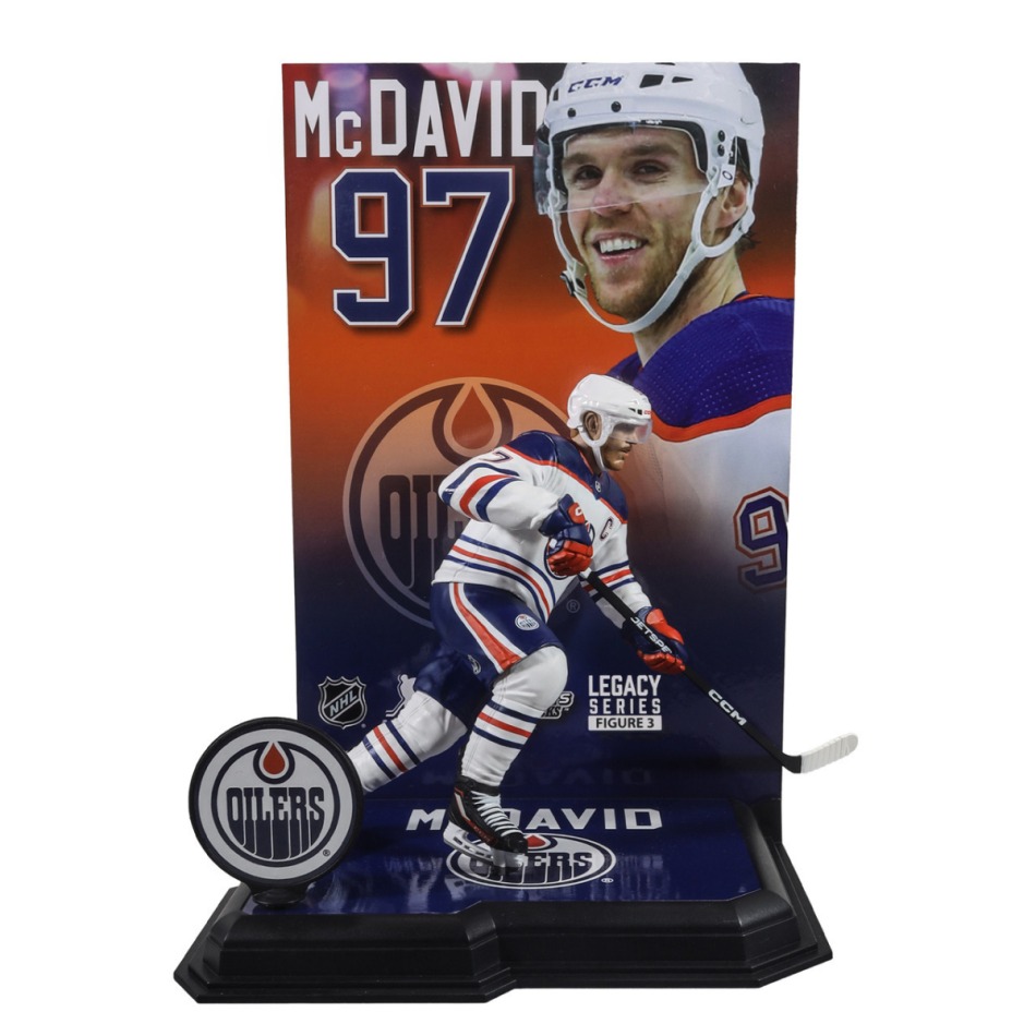 Edmonton Oilers figurka McDavid #97 Edmonton Oilers Figure SportsPicks - Edmonton Oilers ostatní suvenýry