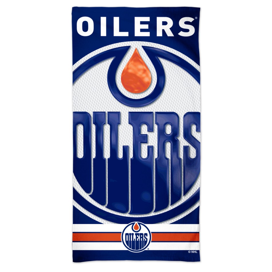 Edmonton Oilers osuška Spectra Beach Towel - Edmonton Oilers povlečení, ručníky, deky