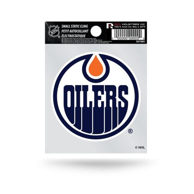 Samolepka Oilers - Edmonton Oilers Přívěšky, samolepky, šňůrky