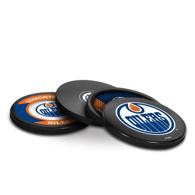 Puk NHL Coaster Oilers - Edmonton Oilers Puky