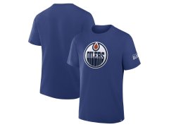 Edmonton Oilers pánské tričko Hat Trick blue