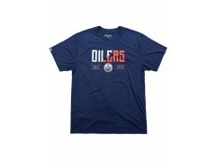 Pánské tričko Edmonton Oilers NHL Levelwear Splitter Tee