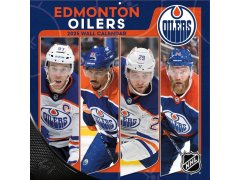 Edmonton Oilers kalendář 2025 Wall Calendar