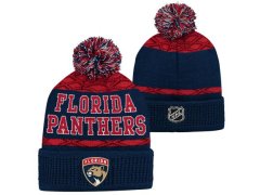 Florida Panthers dětská zimní čepice Puck Pattern Cuffed Pom