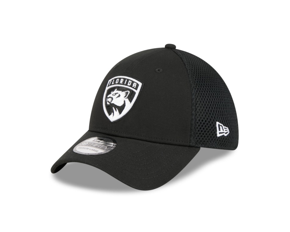 Florida Panthers čepice baseballová kšiltovka NEW ERA 3930 neo black - Florida Panthers kšiltovky, čepice, rukavice