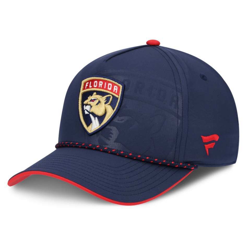 Florida Panthers čepice baseballová kšiltovka NHL On Stage Podium Draft A-Frame Adjustable - Florida Panthers kšiltovky, čepice, rukavice