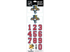 Florida Panthers samolepky na helmu Decals