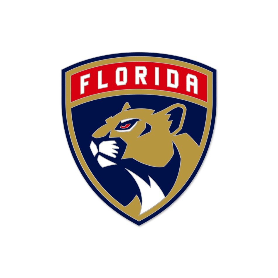 Florida Panthers odznak Enamel Pin Jewelry Card - Florida Panthers ostatní suvenýry